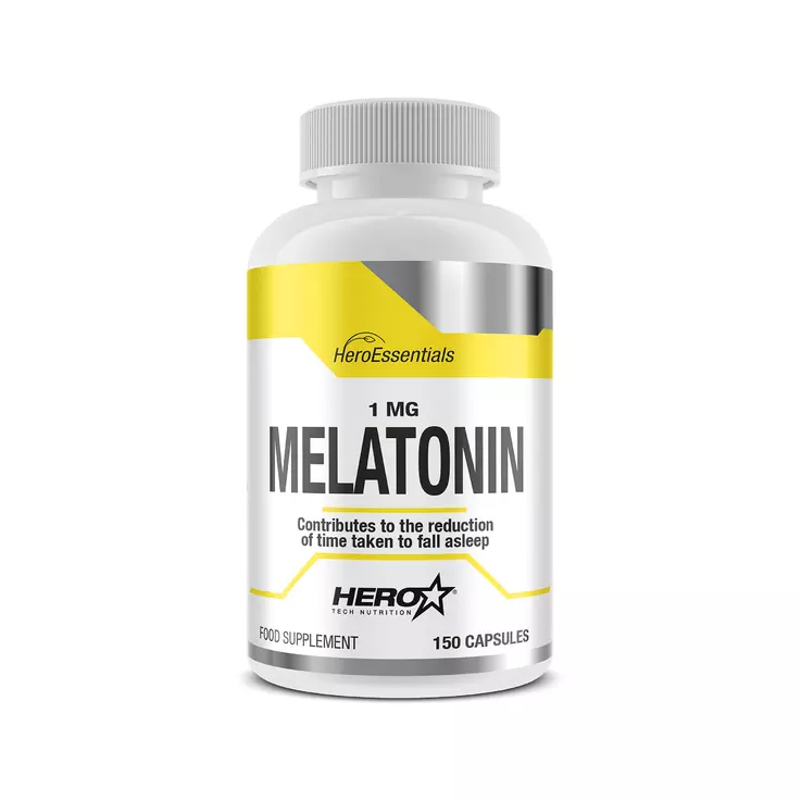 HERO TECH NUTRITION MELATONIN 150caps. - Imagen 2