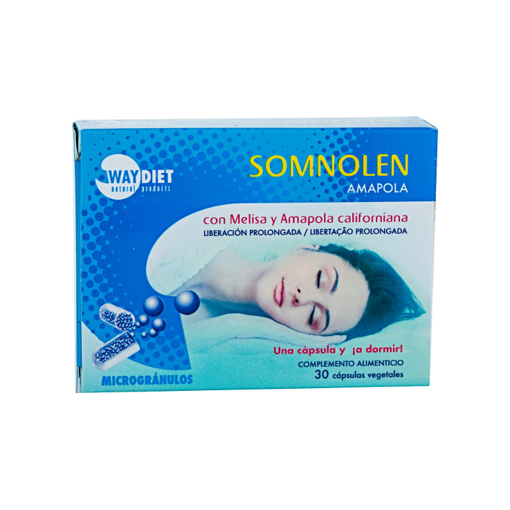 WAYDIET SOMNOLEN AMAPOLA – 30 Cápsulas